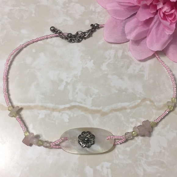 Shell Beaded Necklace - Picture 1 of 6